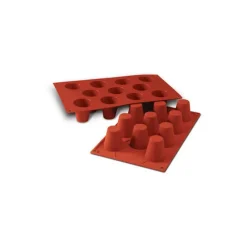 SILIKOMART Moule Silicone|Moule Silicone Babas 4,5 x H 4,8 cm (x11)