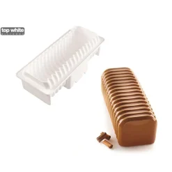 SILIKOMART Moule Silicone|Moule Silicone Bandonéon 1800 ml Professional