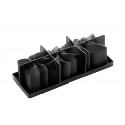 PAVONI Moule Silicone|Moules À Gâteaux|Moule Silicone Bûche Acanto 25,1 x 8,3 cm x H 7,9 cm