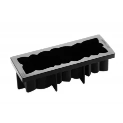 PAVONI Moule Silicone|Moules À Gâteaux|Moule Silicone Bûche Acanto 25,1 x 8,3 cm x H 7,9 cm
