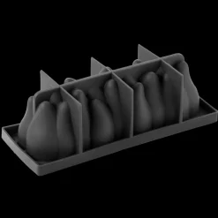 PAVONI Moule Silicone|Moules À Gâteaux|Moule Silicone Bûche Anémone 25 x 9 cm x H 8,5 cm