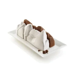SILIKOMART Moule Silicone|Moules À Gâteaux|Moule Silicone Bûche Artic 25 x 9,2 x H 8,7 cm