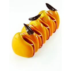 PAVONI Moule Silicone|Moules À Gâteaux|Moule Silicone Bûche Canyon 25 x 8,5 cm x H 8 cm