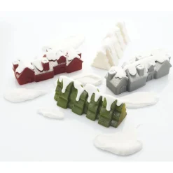 PAVONI Moule Silicone|Moules À Gâteaux|Moule Silicone Bûche Chalet 25 x 8,3 cm x H 9 cm