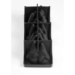 PAVONI Moule Silicone|Moules À Gâteaux|Moule Silicone Bûche Sapin Enneigé 25 x 9 cm x H 9,5 cm