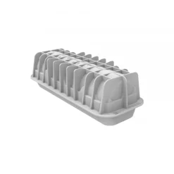 SILIKOMART Moule Silicone|Moules À Gâteaux|Moule Silicone Bûche Snowy Ø 19,5 x H 6,3 cm