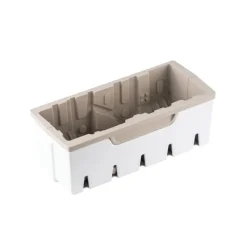 SILIKOMART Moule Silicone|Moules À Gâteaux|Moule Silicone Bûche Winter Village 21,8 x 8,8 x H 8 cm