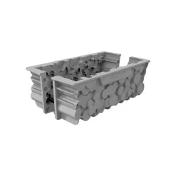 SILIKOMART Moule Silicone|Moules À Gâteaux|Moule Silicone Bûche Woody 22 x 9 cm Professional