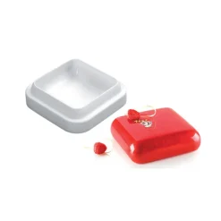 SILIKOMART Moule Silicone|Moule Silicone Carré Bombé 600ml Professional