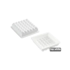 SILIKOMART Moule Silicone|Moules À Gâteaux|Moule Silicone Carré Bubble Professional