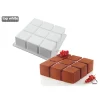SILIKOMART Moule Silicone|Moule Silicone Carré Cubik 17,2 cm Professional