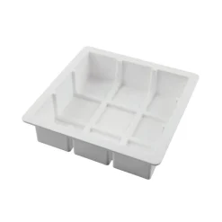 SILIKOMART Moule Silicone|Moule Silicone Carré Cubik 17,2 cm Professional