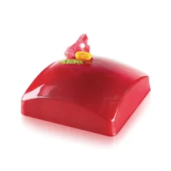 SILIKOMART Moule Silicone|Moule Silicone Carré Sphère 16x16 cm Grand Modèle Professional