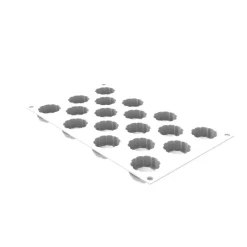 SILIKOMART Moule Silicone|Moules À Gâteaux|Moule Silicone Charlotte XS Ø 3,8 x H 1,8 cm (x18)