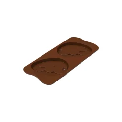 SILIKOMART Moules À Chocolat|Moule Silicone|Moule Silicone Chocolat Tablette Œuf Lapin (x2) Easy Choc