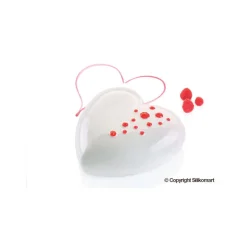 SILIKOMART Moule Silicone|Moule silicone Coeur Bombé 170 mm Professional