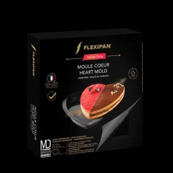 FLEXIPAN DEMARLE Moule Anti-adhésif|Moule Silicone|Moule Silicone Cœur 22,5 x 22 cm