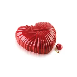 SILIKOMART Moule Silicone|Moules À Gâteaux|Moule Silicone Cœur Lovely 18,2 x 17,3 cm x H 6,8 cm Professional