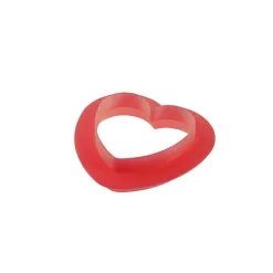 SILIKOMART Moule Silicone|Moules À Gâteaux|Moule Silicone Cœur Lovely 18,2 x 17,3 cm x H 6,8 cm Professional