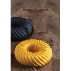 PAVONI Moule Silicone|Moules À Gâteaux|Moule Silicone Cyclone Ø 18 cm x H 5,7 cm
