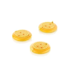 SILIKOMART Moule Silicone|Moules À Gâteaux|Moule Silicone Décor Alvéoles Ø 7,5 cm x H 0,35 cm (x5) Professional