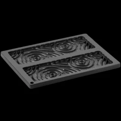 PAVONI Moule Silicone|Moule Silicone Décor Cercles 21 x 7 cm x H 0,9 cm (x2)