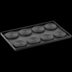 PAVONI Moule Silicone|Moule Silicone Décor Hypnose Ø 6 cm x H 1 cm (x8)