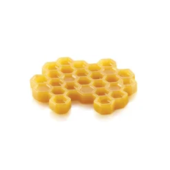 SILIKOMART Moule Silicone|Moules À Gâteaux|Moule Silicone Décor Miel Ø 7,5 cm x H 0,8 cm (x6) Professional