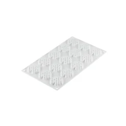 SILIKOMART Moule Silicone|Moules À Gâteaux|Moule Silicone Décor Miel Ø 4,5 cm x H 0,8 cm (x15) Professional