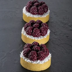 PAVONI Moule Silicone|Moule Silicone Décor Mini Mûres Ø 6 cm x H 2,3 cm (x8)