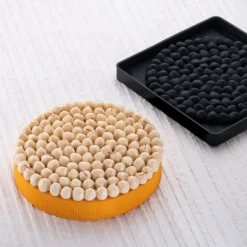 PAVONI Moule Silicone|Moule Silicone Décor Noisettes Ø 18 cm x H 1,8 cm