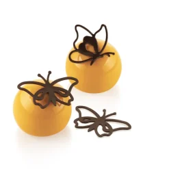 SILIKOMART Moule Silicone|Moule Silicone Décor Papillon (x6) Professional