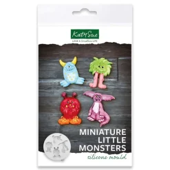 CUISINEADDICT Moule Silicone|Moule Silicone Décors 4 Monstres Katy Sue