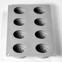 PAVONI Moule Silicone|Moule Silicone Demi-Citron 30 x 17.5 cm (x8)