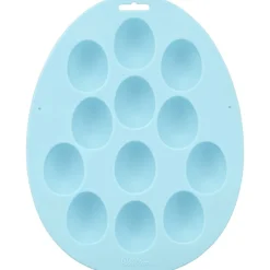 WILTON Moules À Chocolat|Moule Silicone|Moule Silicone Demi-œuf 12 Cavités