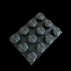 PAVONI Moule Silicone|Moule Silicone Dentelle 7,5 cm x H 4,5 cm (x12) Cédric Grolet