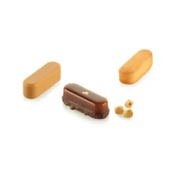 SILIKOMART Moule Silicone|Moule Silicone Eclair XS 5,5 x 1,7 x H 1,7 cm (x20)