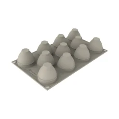 SILIKOMART Moule Silicone|Moules À Gâteaux|Moule Silicone Egg Hunt Ø 5,3 x 6,7 cm (x11)