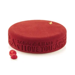 SILIKOMART Moule Silicone|Moules À Gâteaux|Moule Silicone Endless Love Ø 19 x H 5,5 cm