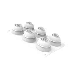 SILIKOMART Moule Silicone|Moule Silicone Givré Ø 6 x H 4,5 cm (x6)