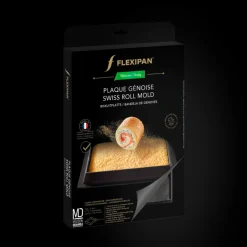 FLEXIPAN DEMARLE Caisse À Génoise|Moule Anti-adhésif|Moule Silicone Génoise 24,5 x 17,8 cm