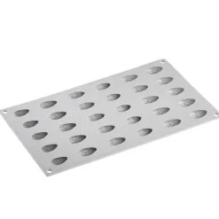 PAVONI Moule Silicone|Moule Silicone Gourmand Amande 3,4 x 2,1 x H 1,1 cm (x30)