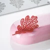 PAVONI Moules À Chocolat|Décoration Comestible|Moule Silicone Gourmand Feuille de Chêne 9,8 x 5,3 x H 0,2 cm (x8)