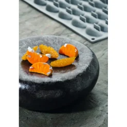 PAVONI Moule Silicone|Moule Silicone Gourmand Mandarine 3,8 x 2,2 x H 1,5 cm (x30)