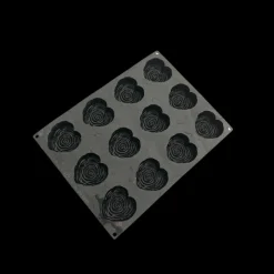 PAVONI Moule Silicone|Moule Silicone Je T'aime 8 cm x H 3,3 cm (x12) Cédric Grolet