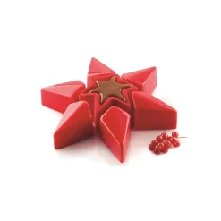 SILIKOMART Moule Silicone|Moules À Gâteaux|Moule Silicone Kit Étoile 720 ml Professional