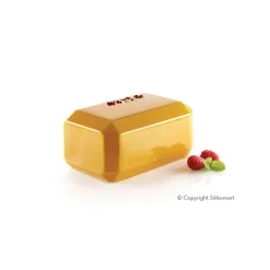 SILIKOMART Moule Silicone|Moule Silicone Lingot Trésor 17x10,4 cm Professional