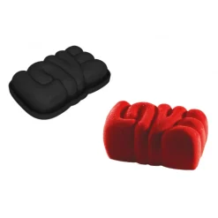 PAVONI Moule Silicone|Moule Silicone Lovely 20 x 12,6 cm x H 5 cm