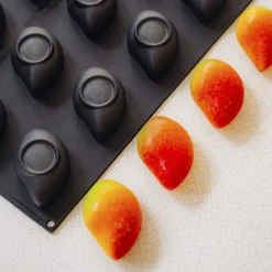 PAVONI Moule Silicone|Moule Silicone Mangue 9 x H 3,5 cm (x12) Cédric Grolet