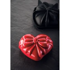 PAVONI Moules À Gâteaux|Moule Silicone|Moule Silicone Mini Cadeau Coeur 14,8 x 13,4 cm x H 5,8 cm